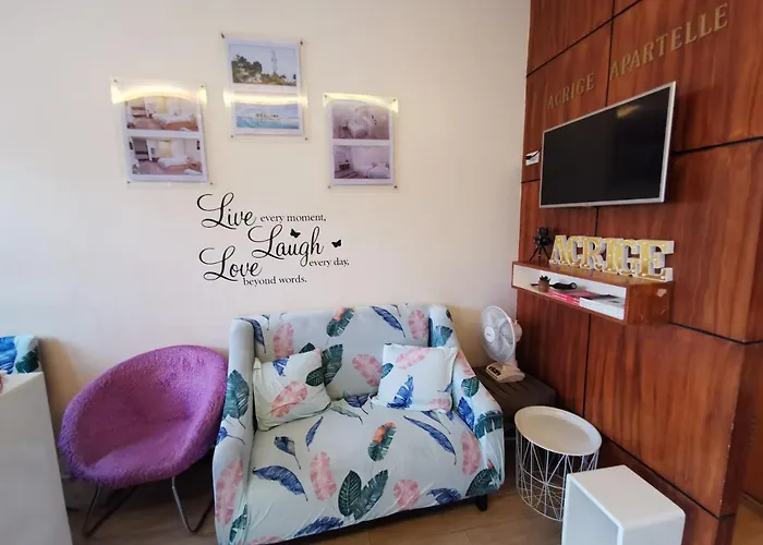 Acrige Apartelle 2-4 Pax Queen @ Heart Of Bogo アパート